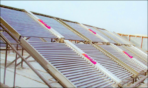 天地缘太阳能热水器工程案例